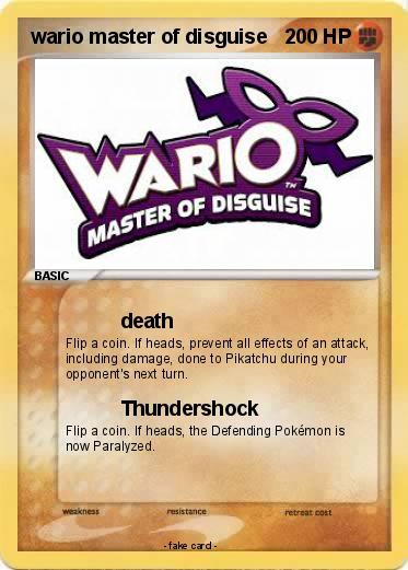 Pokemon wario master of disguise