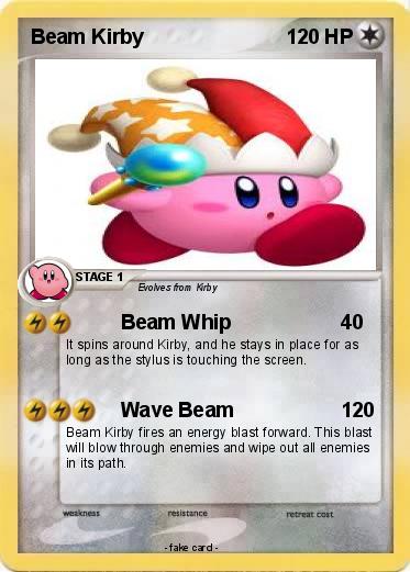Pokemon Beam Kirby