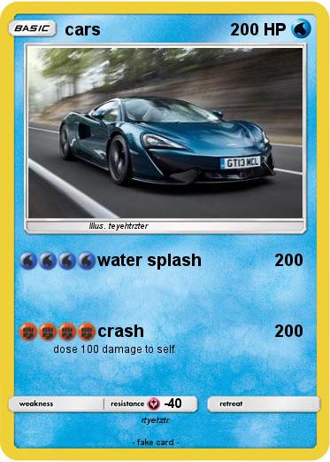 Pokemon cars