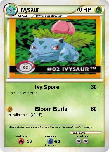 Pokemon Ivysaur