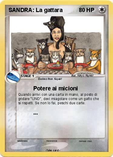 Pokemon SANDRA: La gattara