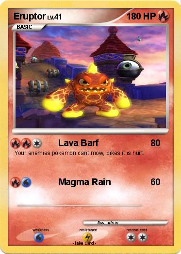 Pokemon Eruptor