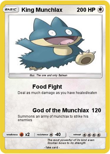 Pokemon King Munchlax