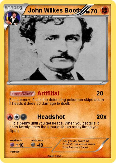 Pokemon John Wilkes Booth
