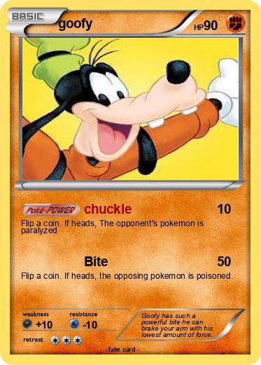 Pokemon goofy