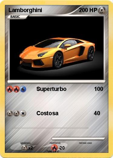 Pokemon Lamborghini