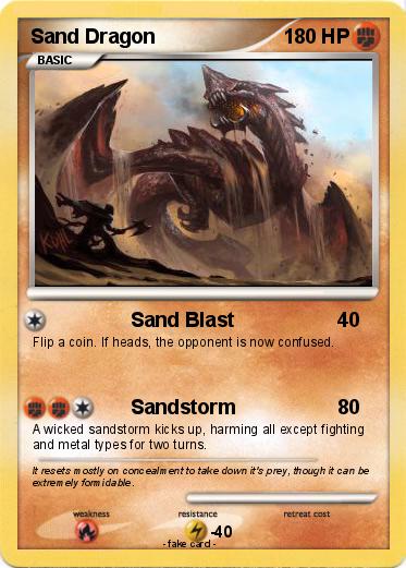 Pokemon Sand Dragon