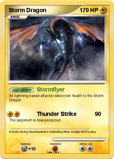 Pokemon Storm Dragon
