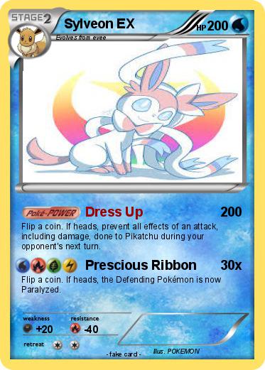 Pokemon Sylveon EX