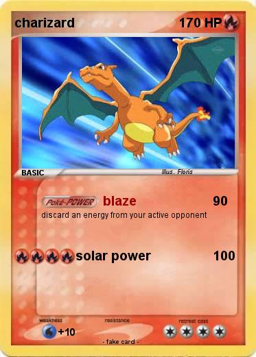 Pokemon charizard