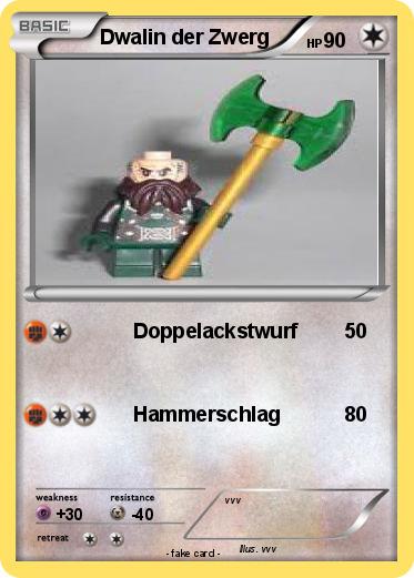 Pokemon Dwalin der Zwerg