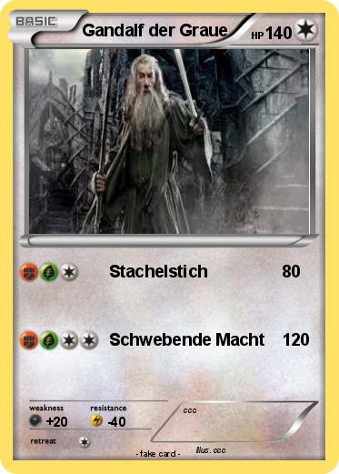 Pokemon Gandalf der Graue