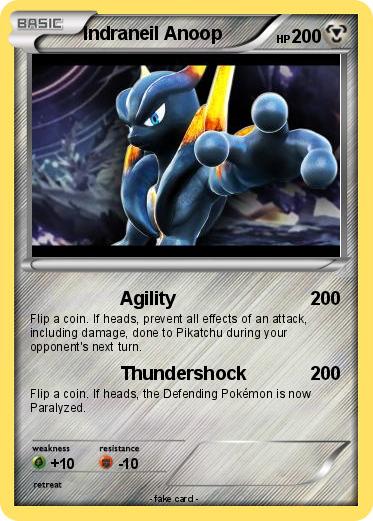 Pokemon Indraneil Anoop