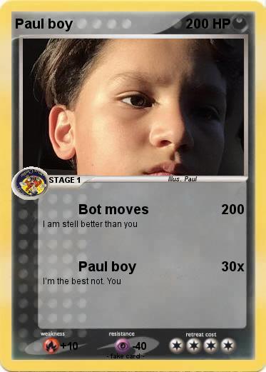 Pokemon Paul boy
