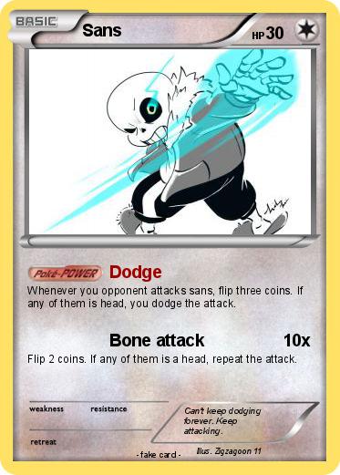 Pokemon Sans