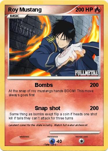 Pokemon Roy Mustang