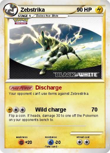 Pokemon Zebstrika