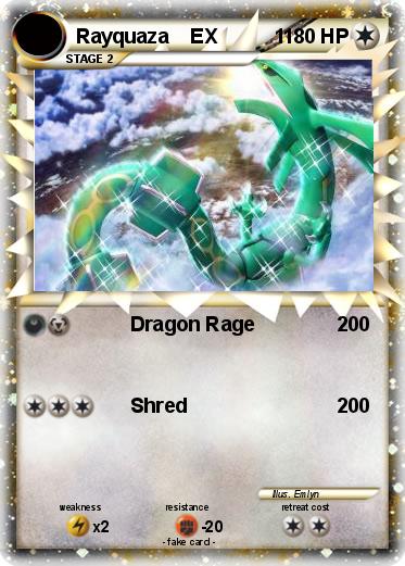 Pokemon Rayquaza    EX          1