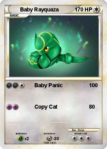 Pokemon Baby Rayquaza