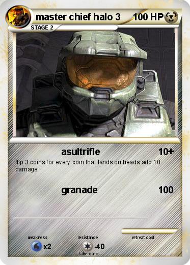 Pokemon master chief halo 3