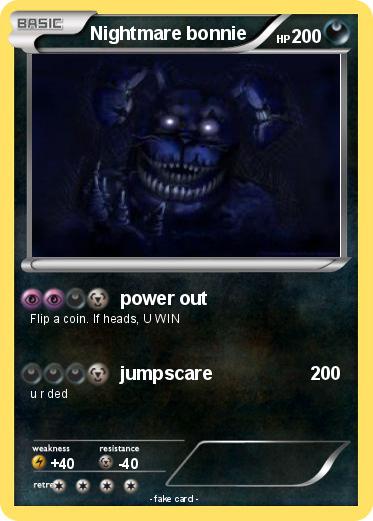 Pokemon Nightmare bonnie