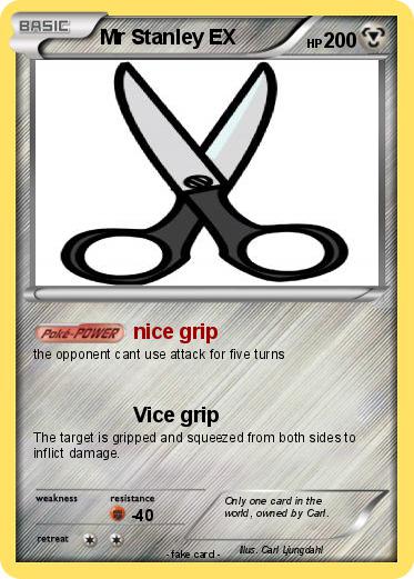 Pokemon Mr Stanley EX