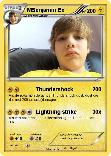 Pokemon MBenjamin Ex