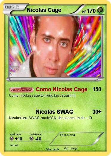 Pokemon Nicolas Cage