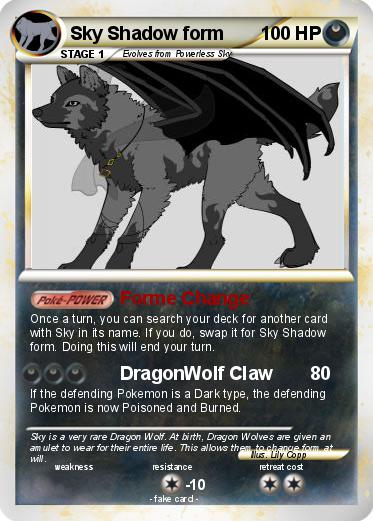Pokemon Sky Shadow form