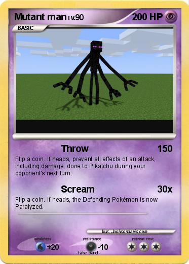 Pokemon Mutant man