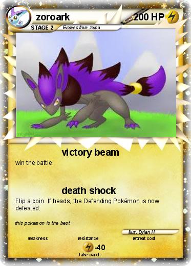 Pokemon zoroark