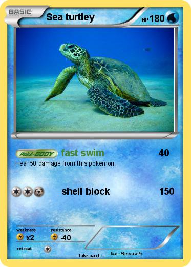 Pokemon Sea turtley