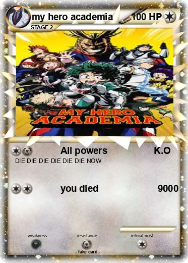 Pokemon my hero academia