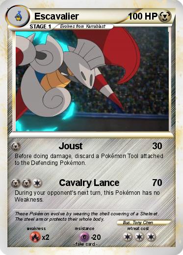 Pokemon Escavalier