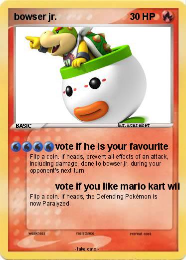 Pokemon bowser jr.