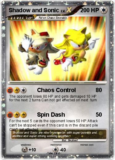 Pokemon Shadow and Sonic