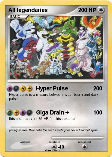 Pokemon All legendaries