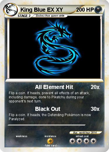 Pokemon King Blue EX XY