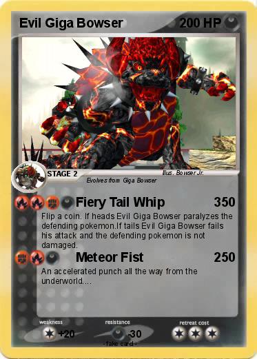 Pokemon Evil Giga Bowser