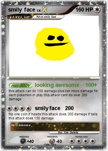 Pokemon smily  face