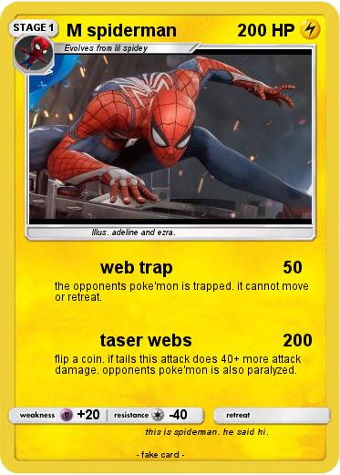Pokemon M spiderman