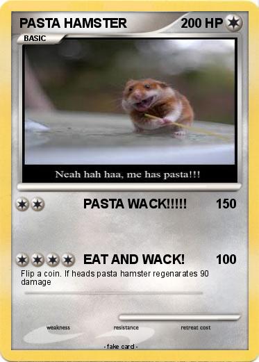 Pokemon PASTA HAMSTER
