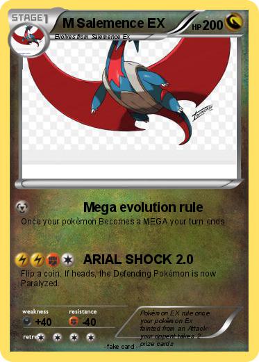 Pokemon M Salemence EX
