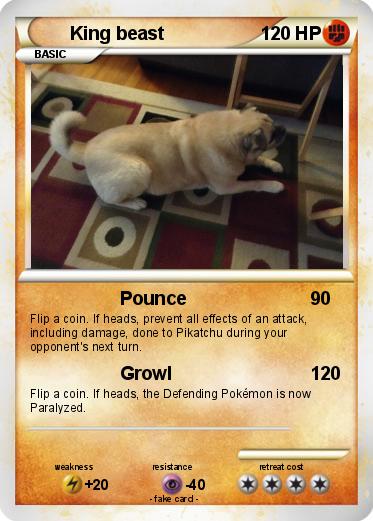 Pokemon King beast