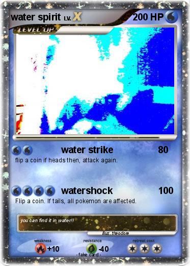 Pokemon water spirit Pokemon water spirit