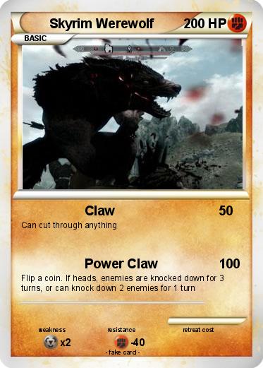 Pokemon Skyrim Werewolf