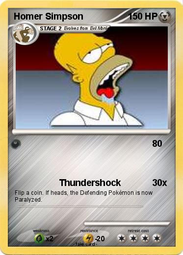 Pokemon Homer Simpson