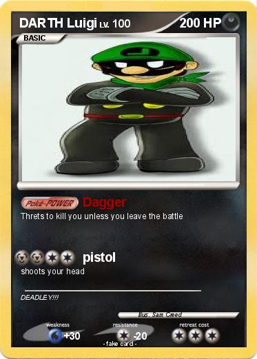 Pokemon DARTH Luigi