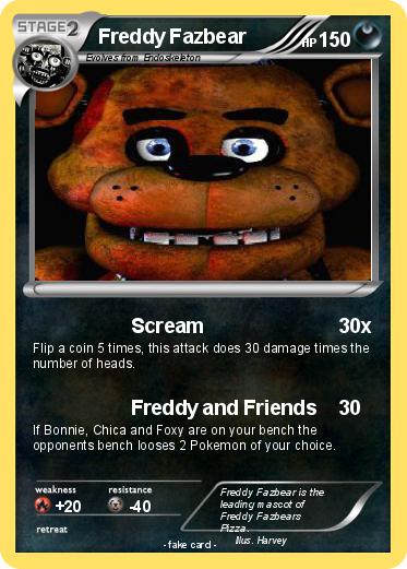 Pokemon Freddy Fazbear