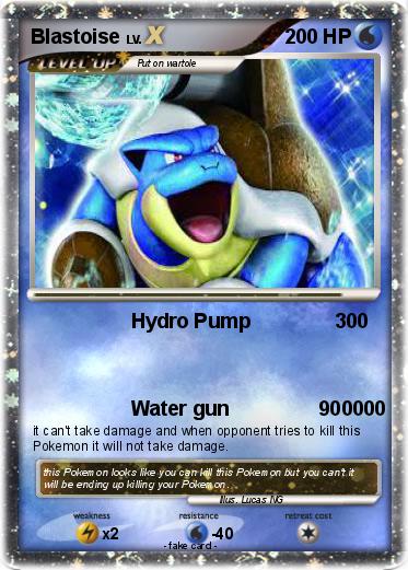 Pokemon Blastoise
